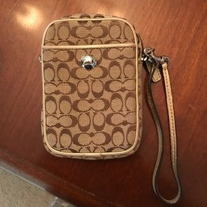 Coach wristlet